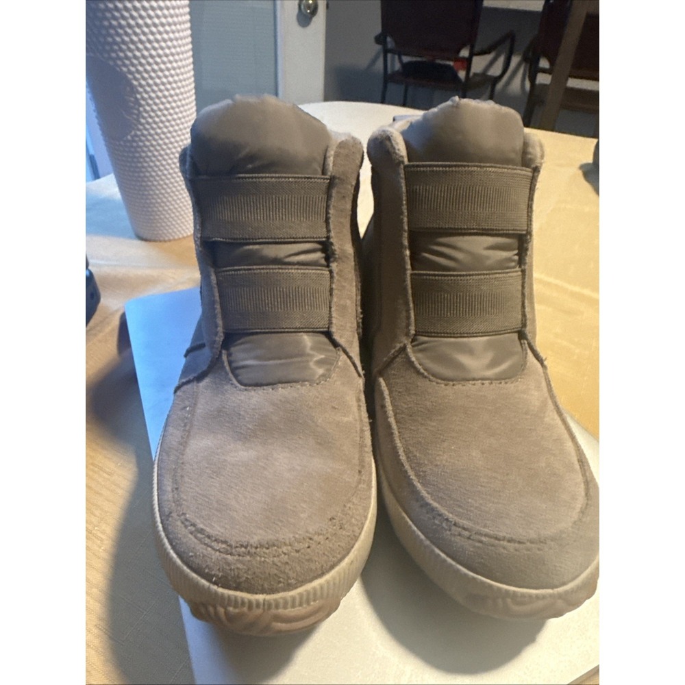 Sorel Out N About Plus Mid Boots Kettle Gray Women's Size 8